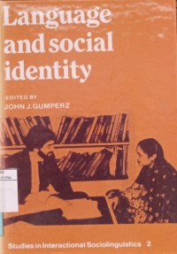 Image of Language and social identity