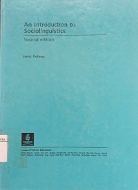 Image of An introduction to sociolinguistics ed.2