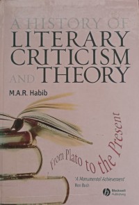 Image of A history of literary criticism: from Plato to the present