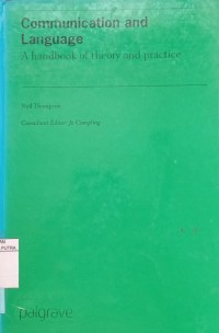 Image of Communication and language : a handbook of theory and practice