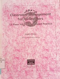 Image of Classroom management for all teachers : 12 plans for evidence-based practice