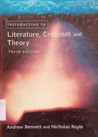 Image of Introduction to Literature, Criticism and Theory ed.3