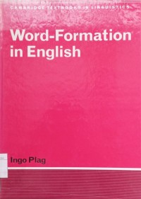 Image of Word-formation in English