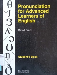 Image of Pronunciation for advanced learners of english