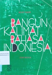 Image of Bangun kalimat bahasa Indonesia Ed.2