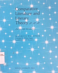 Image of Comparative literature and literary theory : survey and introduction