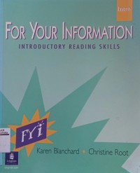 Image of For your information : introductory reading skill intro