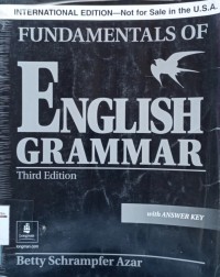 Image of Fundamentals of english grammar ed. 3