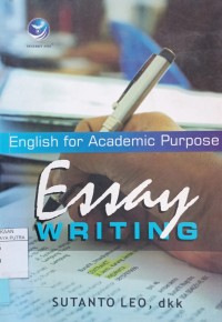 Image of English for academic purpose : essay writing