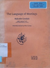 Image of The language of meetings