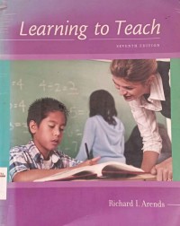 Image of Learning to teach 7 ed.