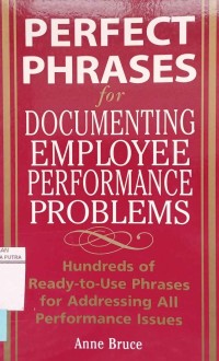 Image of Perfect phrases for documenting employee performance problems