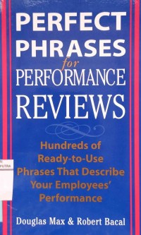 Image of Perfect phrases for performance reviews