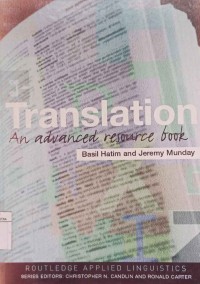 Image of Translation : an advanced resource book