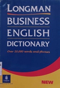 Image of Longman business english dictionary : over 2000 words and phrase