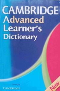 Image of Cambridge advanced learner's dictionary