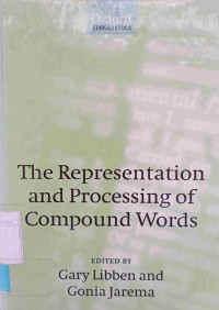 Image of The Representation and Processing of Compound Words