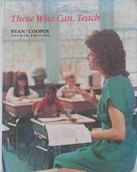 Image of Those who can, teach