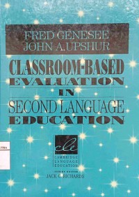 Image of Classroom-based evaluation in second language education