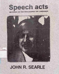 Image of Speech acts : an essay in the philosophy of language