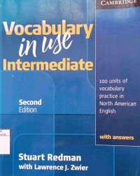Image of Vocabulary In Use Intermediate / 2nd Edition