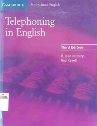 Image of Telephoning in english