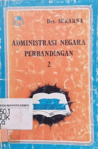 Image of Administrasi negara perbandingan 2