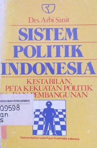Image of Sistem politik Indonesia : kestabilan, peta kekuatan politik dan pembangunan
