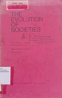 Image of The evolution of societies