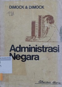Image of Administrasi negara