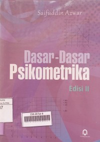 Image of Dasar-dasar Psikometri ed.2