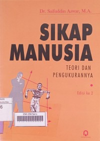 Image of Sikap Manusia Teori dan Pengukurannya