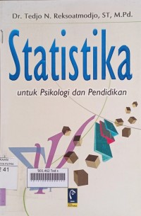 Image of Statistika : Untuk Psikologi dan Pendidikan
