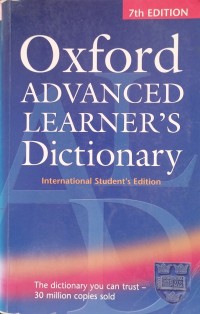Image of Oxford advanced learners dictionary : international students edition