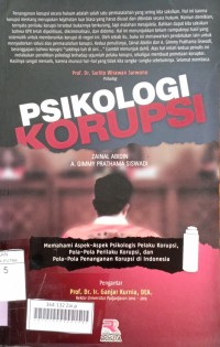 Image of Psikologi Korupsi