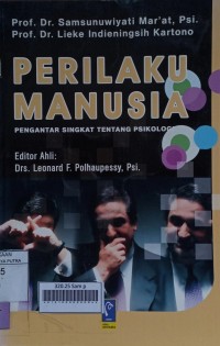 Image of Perilaku Manusia : Pengantar Singkat Tentang Psikologi