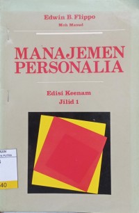 Image of Manajemen Personalia Ed.6 Jil.1