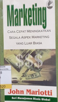 Image of Marketing : Cara Cepat Meningkatkan Segala Aspek Marketing Yang Luar Biasa