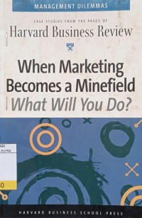 Image of When Marketing Becomes a Minefield