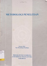 Image of Metodologi Penelitian
