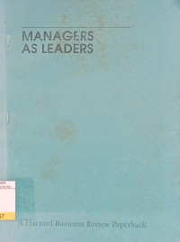 Image of Managers As Leaders