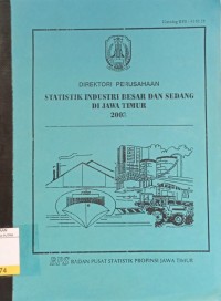 Image of Direktori Perusahaan Statistik Industri Besar dan Sedang di Jawa Timur