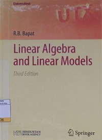 Image of Linear Algebra and Linear Models Ed.3
