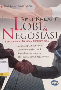 Image of Seni Kreatif Lobi & Negosiasi : Pengenalan, Tips dan Inspirasinya