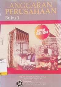 Image of Anggaran Perusahaan Buku.1 Ed.2003/2004