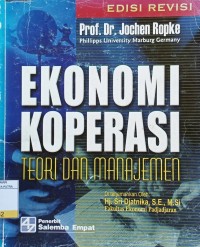 Image of Ekonomi Koperasi Teori dan Manajemen Ed. Revisi