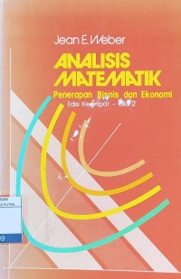 Image of Analisis Matematik : Penerapan Bisnis dan Ekonomi Ed.4 Jil.2