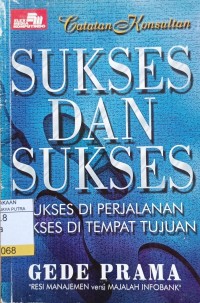 Image of Catatan konsultan : Sukses dan Sukses