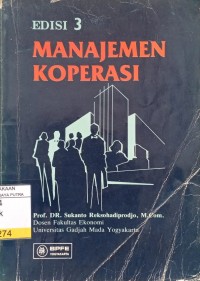 Image of Manajemen Koperasi Ed.3