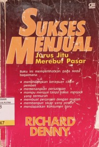 Image of Sukses Menjual Jurus Jitu Merebut Pasar